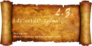 László Zelma névjegykártya