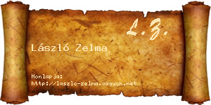László Zelma névjegykártya