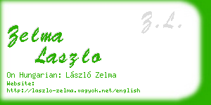 zelma laszlo business card